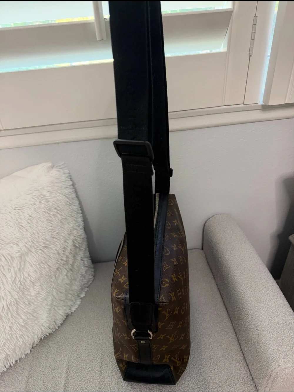 Louis Vuitton Monogram Macassar Torres Messenger Bag UNISEX